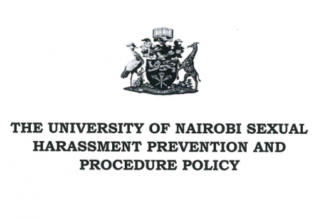 UoN Sexual harassment prevention and procedure policy
