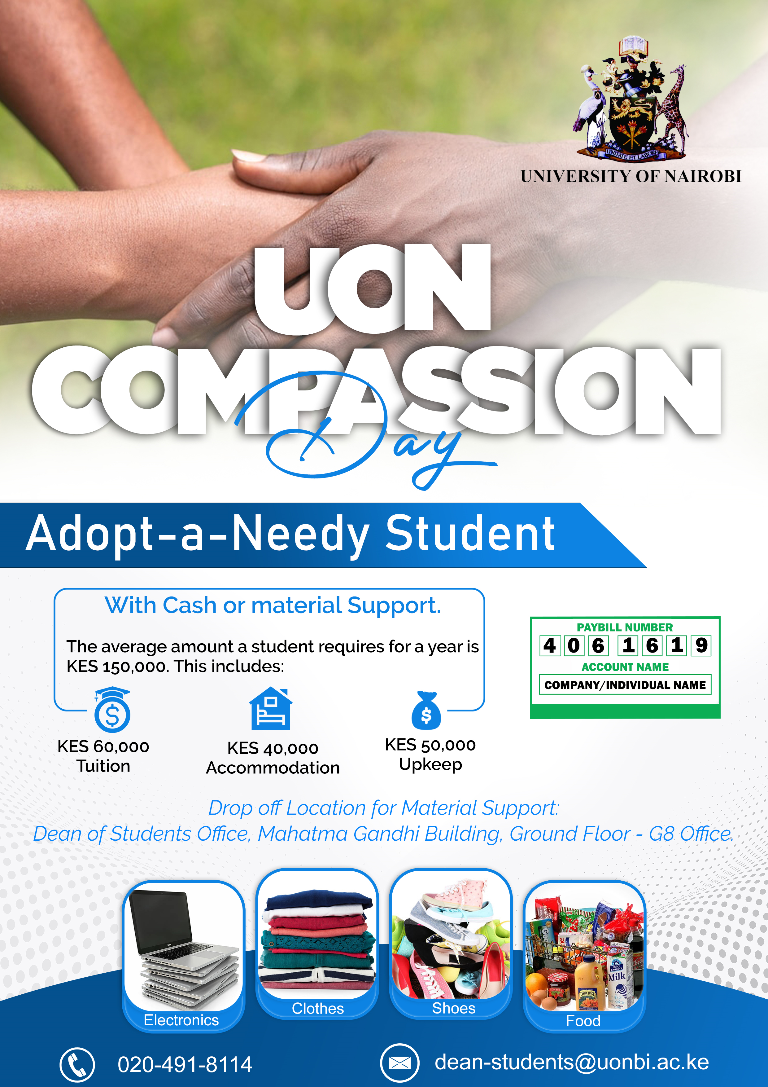 Appeal to support  UoN Compassion Day