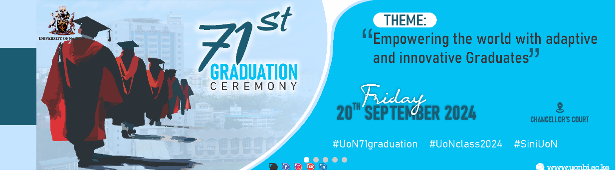 71st Graduation Ceremony UoN