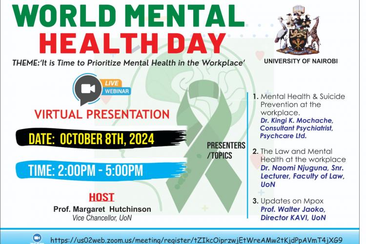 COMMEMORATION OF 2024 WORLD MENTAL HEALTH DAY