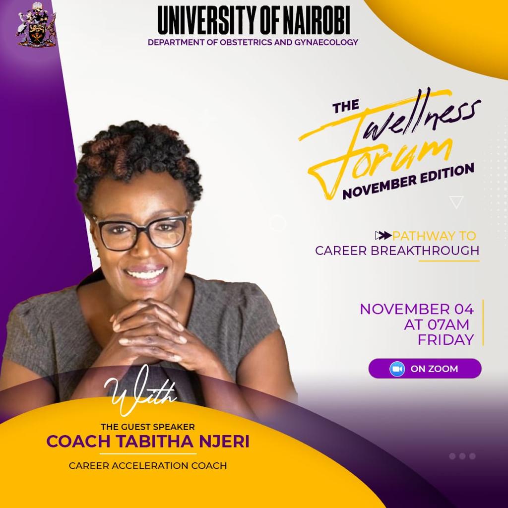 THE WELLNESS FORUM: PATHWAY TO CAREER BREAKTHROUGH