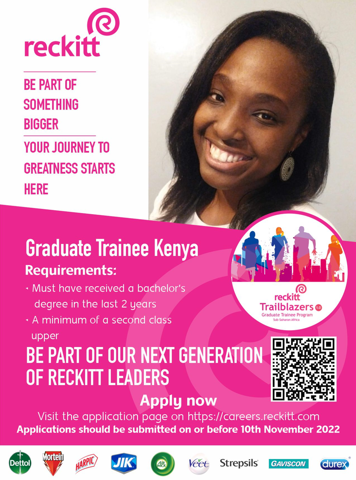 Management Trainee opportunity at Reckitt