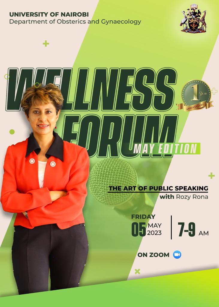  WELLNESS FORUM-MAY EDITION: THE ART OF PUBLIC SPEAKING