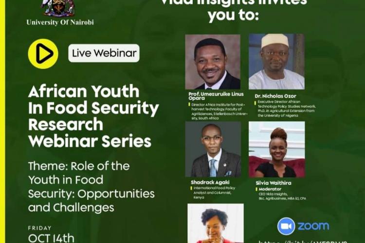 African Youth in Food Security Research Webinar Series