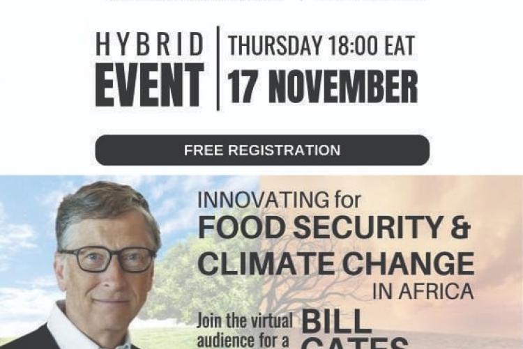 Register to attend Bill Gates Townhall - 17th November 2022