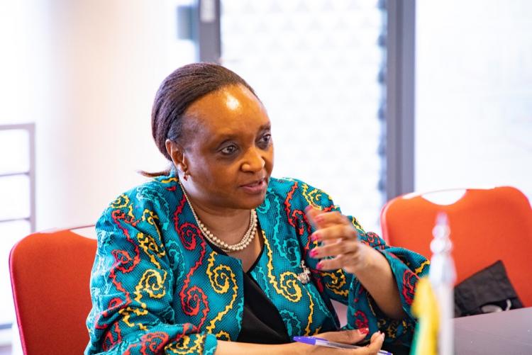 AFRICACDC AND FIGO BILATERAL TALKS: DR ANN KIHARA  (PRESIDENT-ELECT FIGO)