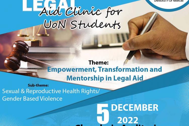 Invitation to the UoN Legal Aid Clinic Department of Obstetrics