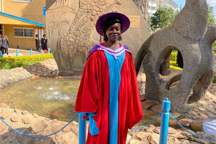 68TH GRADUATION CEREMONY UON - DR. DIANA ONDIEKI