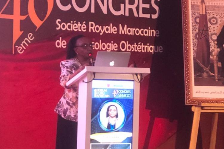 DR. KIHARA ANNE BEATRICE AT THE 1ST FORUM EURO AFRICAIN AND 40TH CONGRESS OF SOCIETY ROYAL