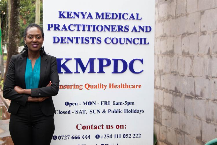 DR. KOSGEI ROSE INAUGURATED AS A MEMBER OF KMPDC