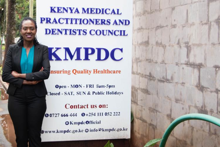 DR. KOSGEI ROSE INAUGURATED AS A MEMBER OF KMPDC