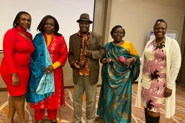 FAREWELL DINNER PARTY FOR SENIOR COLLEAGUES - UoN PROF. NDAVI & SPOUSE, PROF. CHESEREM AND DR. MAUREEN OWITI (KNH)