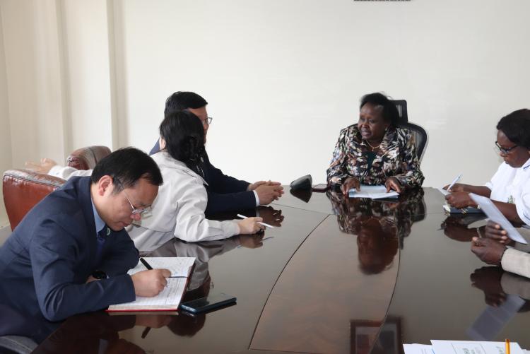 MOU BY VC UON AND CHAIR OF COUNCIL OF ANHUI MEDICAL UNIVERSITY OF CHINA (ACTING DEAN FHS - PROF. CHESEREM)