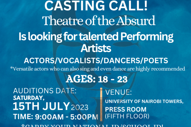 CASTING CALL! THEATRE OF THE ABSURD