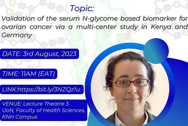 PUBLIC LECTURE INVITATION ON OMICS STUDY BY PROF. VERONIQUE BLANCHARD