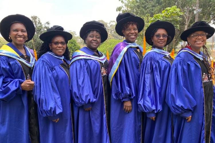 69TH GRADUATION CEREMONY UON PROCESSION - FHS HEADS OF DEPARTMENTS