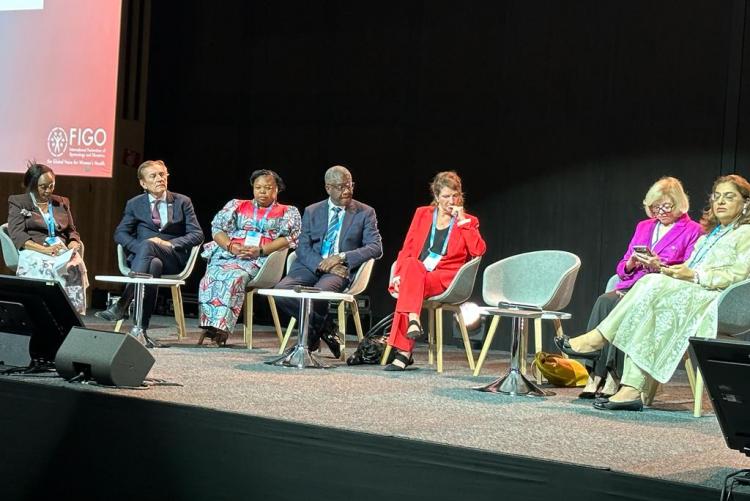 XXIV FIGO World Congress in Paris: Plenary session on Women in conflict