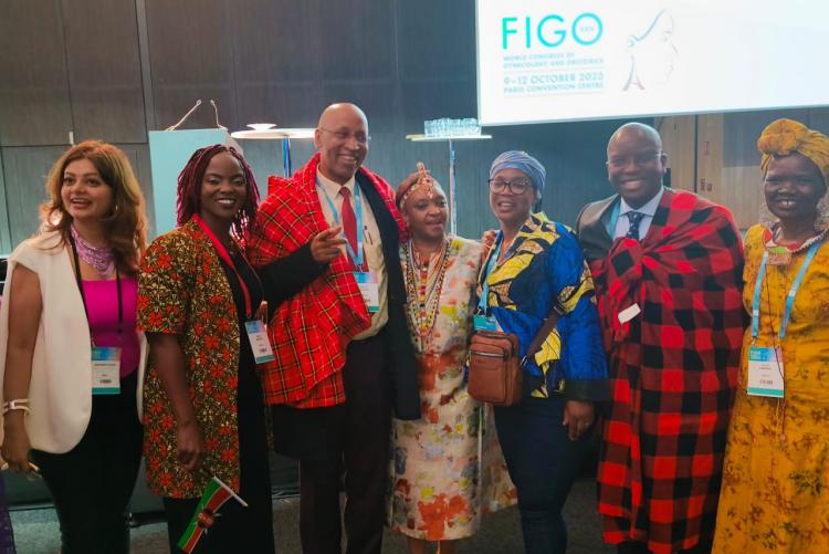 Celebrations for FIGO President - Dr. Kihara Anne Beatrice