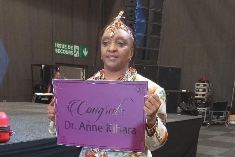 FIGO President - Dr. Kihara Anne Beatrice