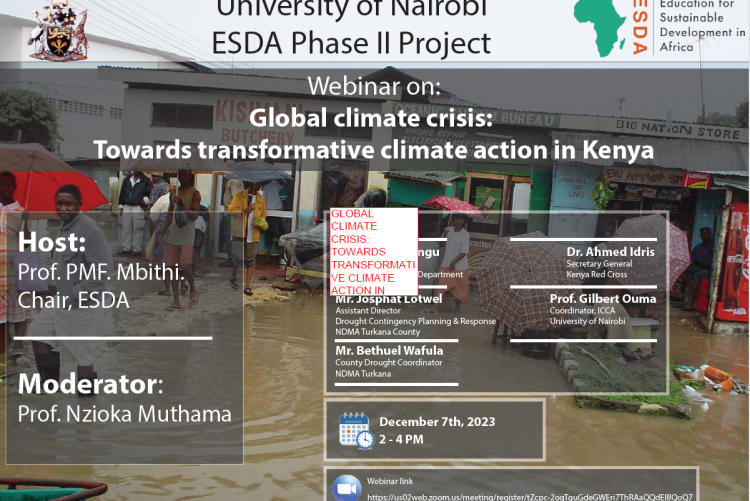 Global climate crisis: Towards transformative climate action in Kenya