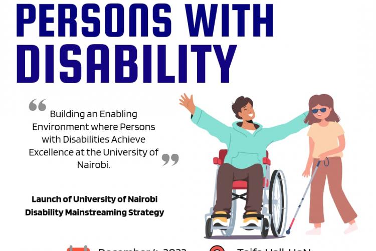 International Day of Persons with Disabilities Celebrations at UoN