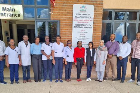 Site Initiation Visit (SIV) for the REACH Project in Nakuru.