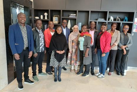 Nairobi County initiation visit for the E-MASTER Study.