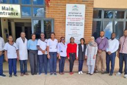 Site Initiation Visit (SIV) for the REACH Project in Nakuru.