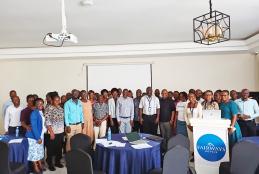 Kisumu County dissemination meeting.